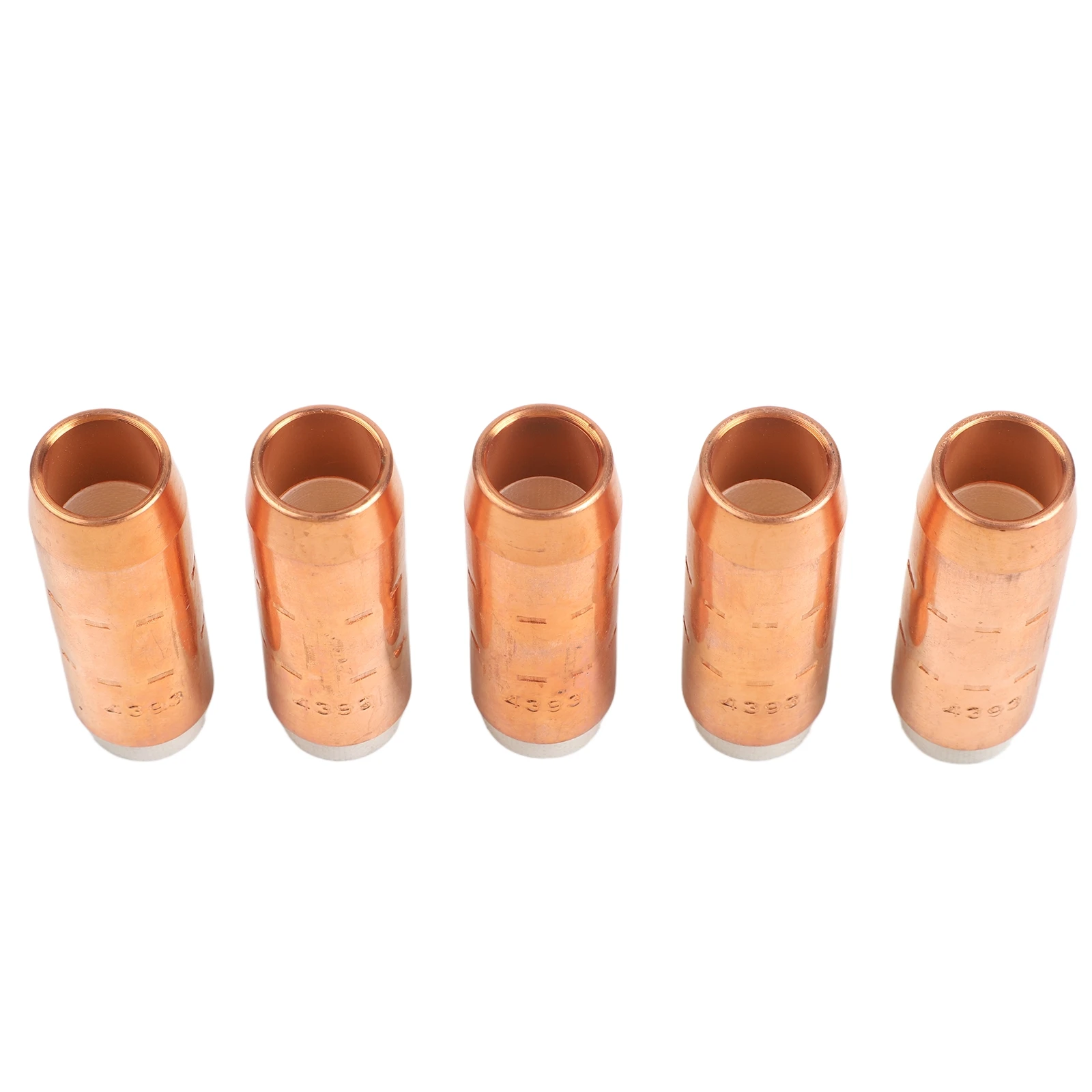 Copper Nozzles for mig Welding Adjustable for contact Tips Set Of 5 Nozzles Working Distance Extension Adjustable for contact