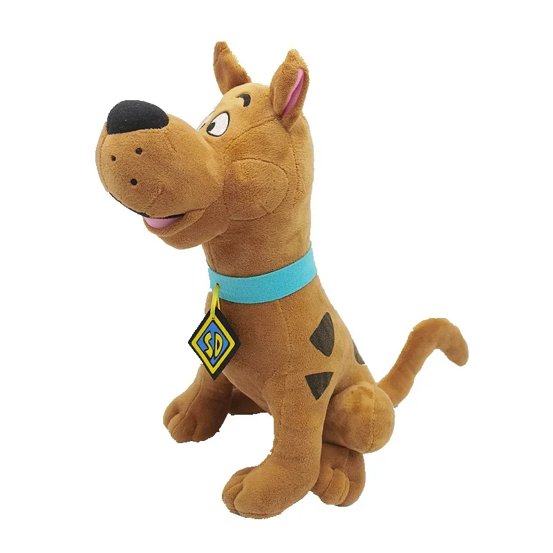 22/35cm Cute Dog Plush Toy Brown Big Cartoon Dog Plush Soft Stuffed Animals Toys Doll Gifts for Children Kids Xmas Birthday