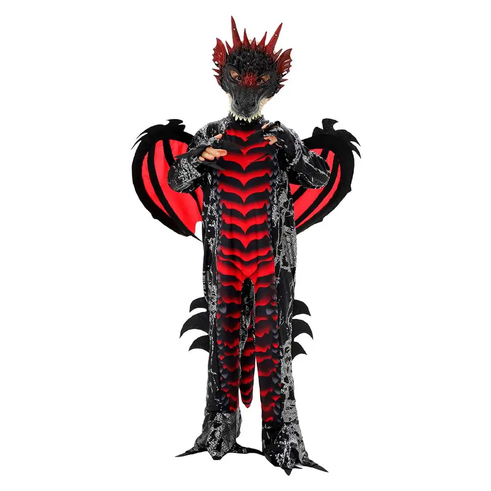 할로윈 코스프레 악마 드래곤 의류 롤 플레잉 의상 정장 의상 할로윈 카니발 파티 변장 롤 플레잉 의류