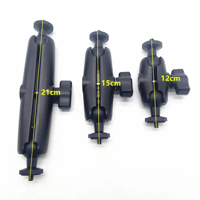 Алюминиевый двойной кронштейн для крепления на велосипед или мотоцикл, 1 дюйм