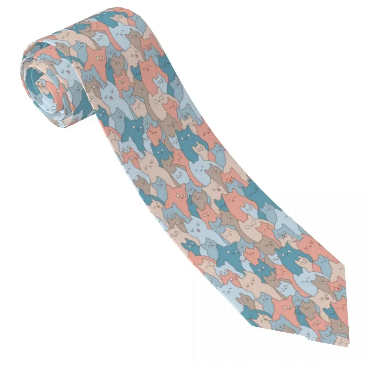 Casual Arrowhead Skinny Various Cats Necktie Slim Tie For Party Formal Tie