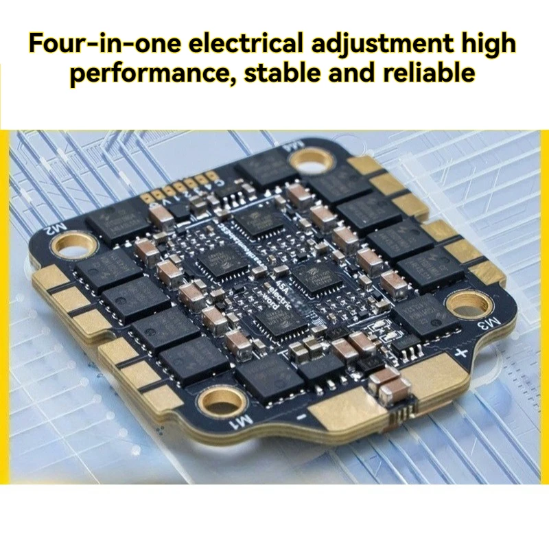 

E45-HF32 ESC 45A 32Bit 4in1 Electronic Speed Controller 3-6S High Performance High Voltage for FPV Racing Drone