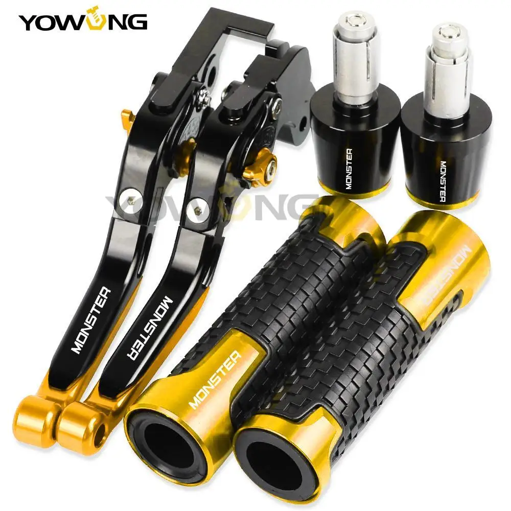 

Motorcycle Brake Clutch Levers Handlebar Hand Grips ends For DUCATI MONSTER M600 1994 1995 1996 1997 1998 1999 2000 2001