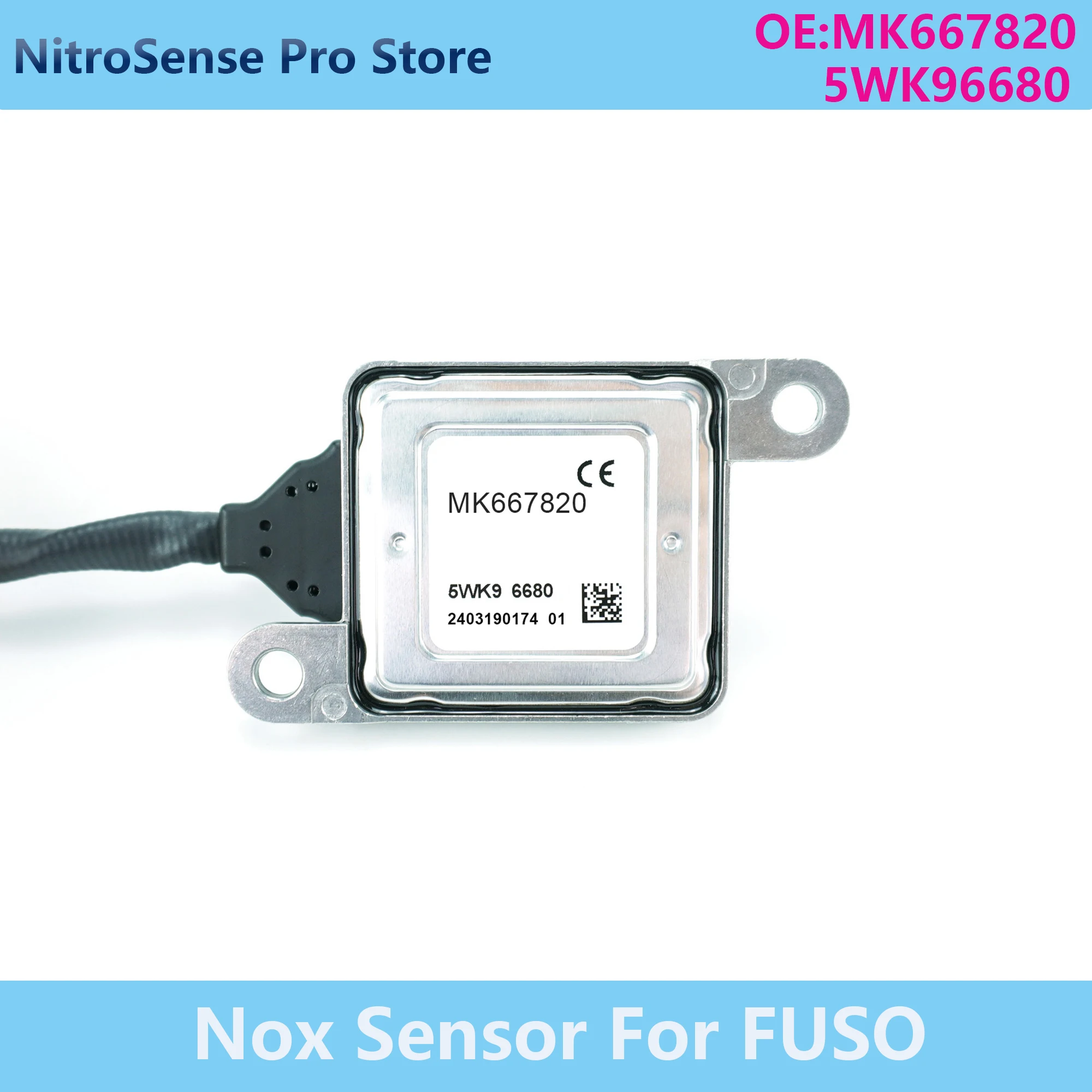 

5WK9 6680 MK667820 5WK96680 High Quality Nitrogen Oxide Sensor Nox Sensor 12V for Mitsubishi Fuso Truck