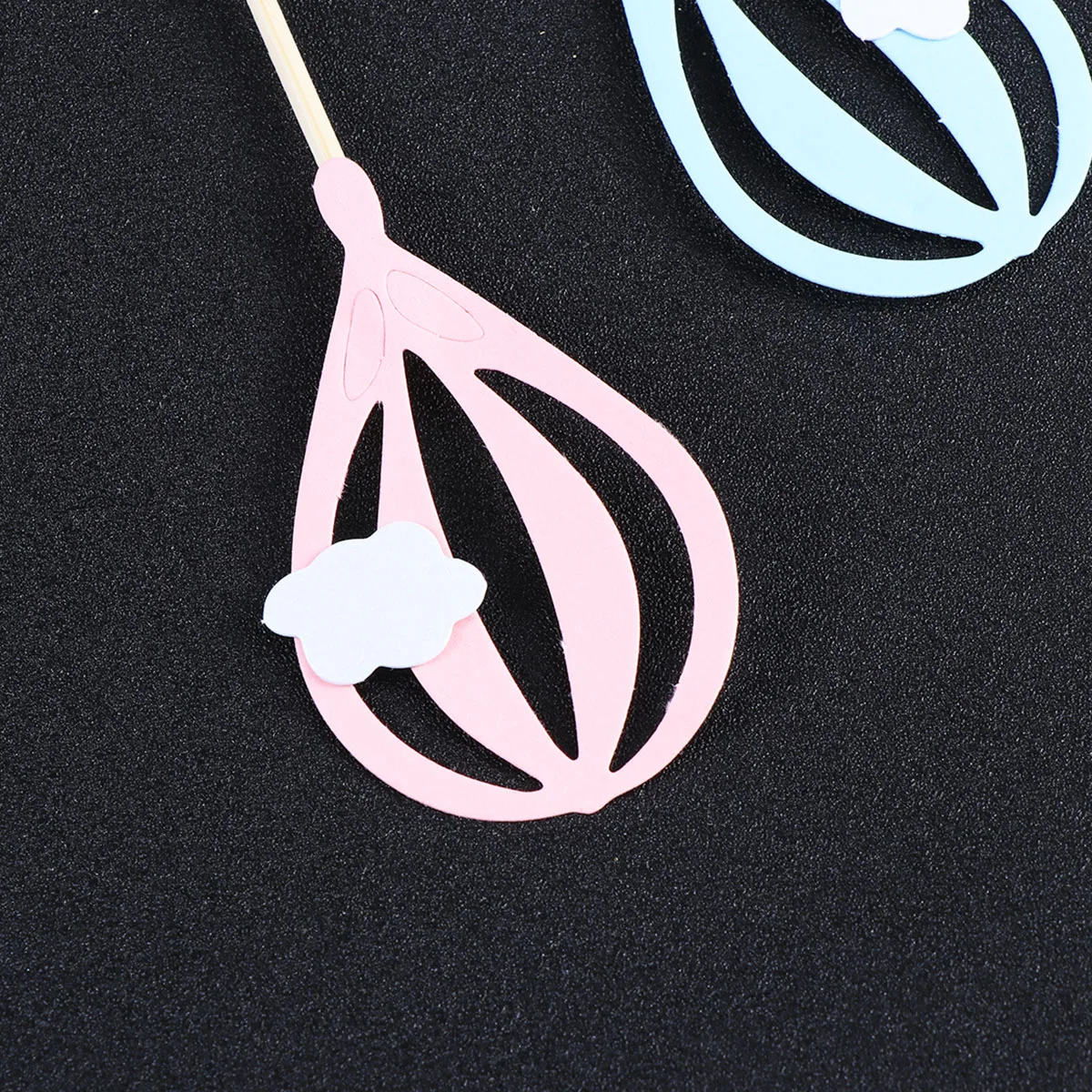 

20 Pcs Hot Air Balloon Cake Topper Dessert Toppers Bamboo Picks Party Supplies Birthday Baby Shower Wedding Cake Decorations