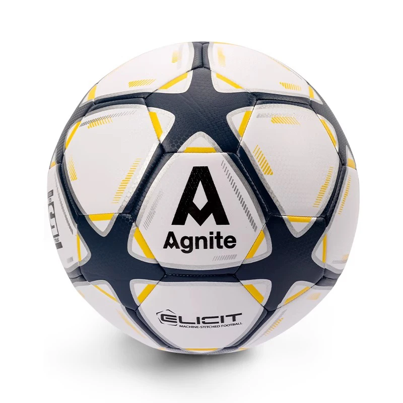 Deli Agnite F1203 PVC Regular 11 Person Machine Sewn Soccer Ball No 5 Standard Ball Outdoor Training Soccer Ball