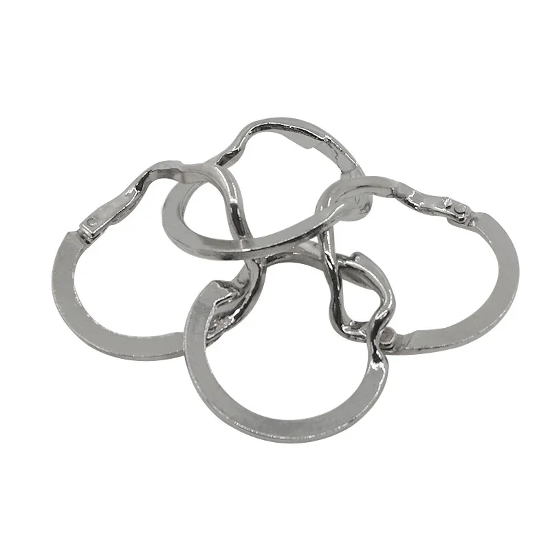 Magic Ring Puzzle sblocco giocattoli Classic IQ Metal rompicapo Cast Puzzle gioco giocattoli intellettuali per adulti bambini