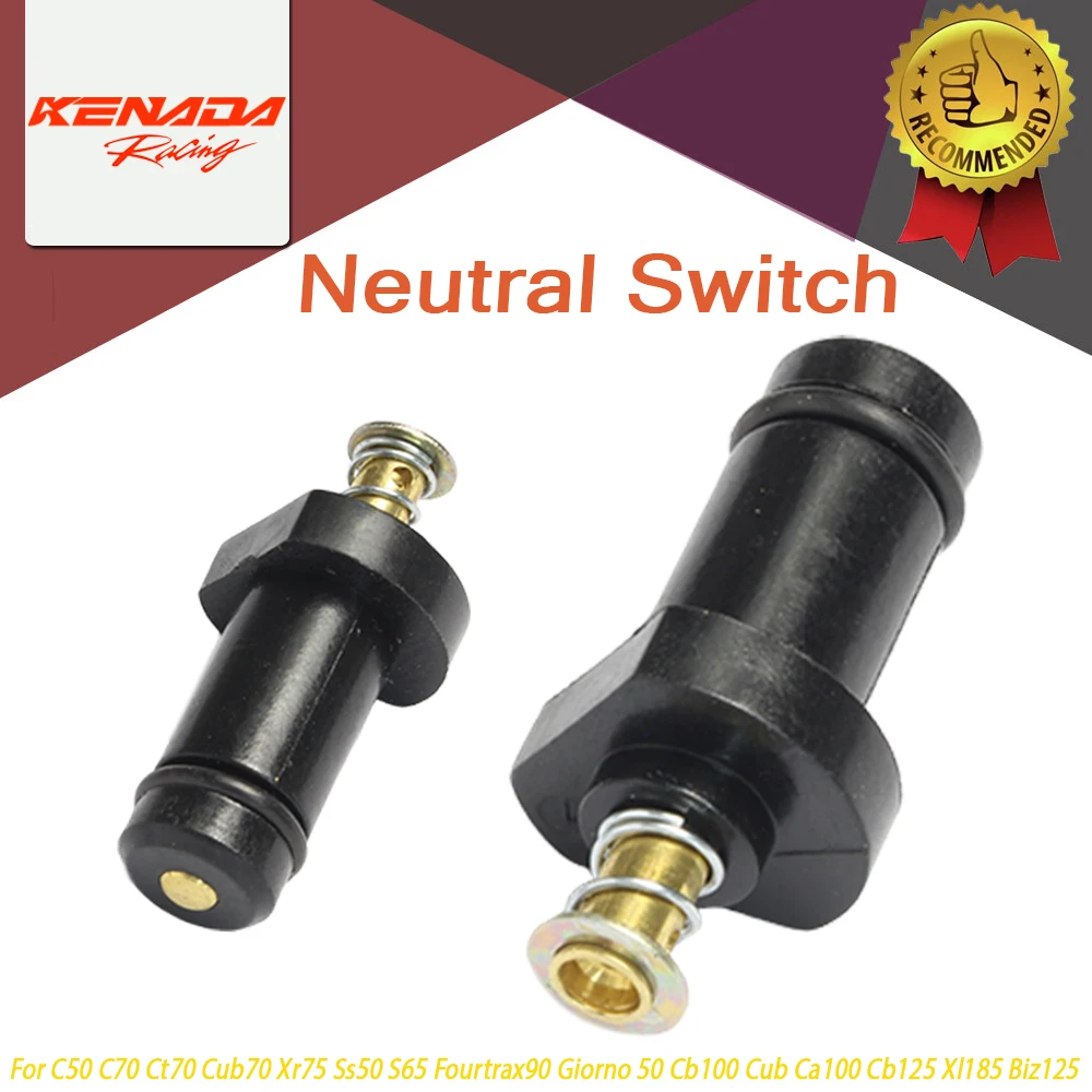 

Motorcycle Engine Neutral Safety Switch Compatible with Honda C70 CT70 Cub70 XR75 CB100 CB125 XL185 SS50 S65