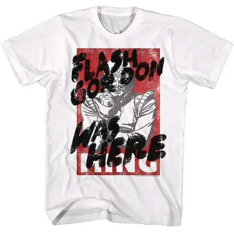 Flash Gordon Graffiti White T-Shirt