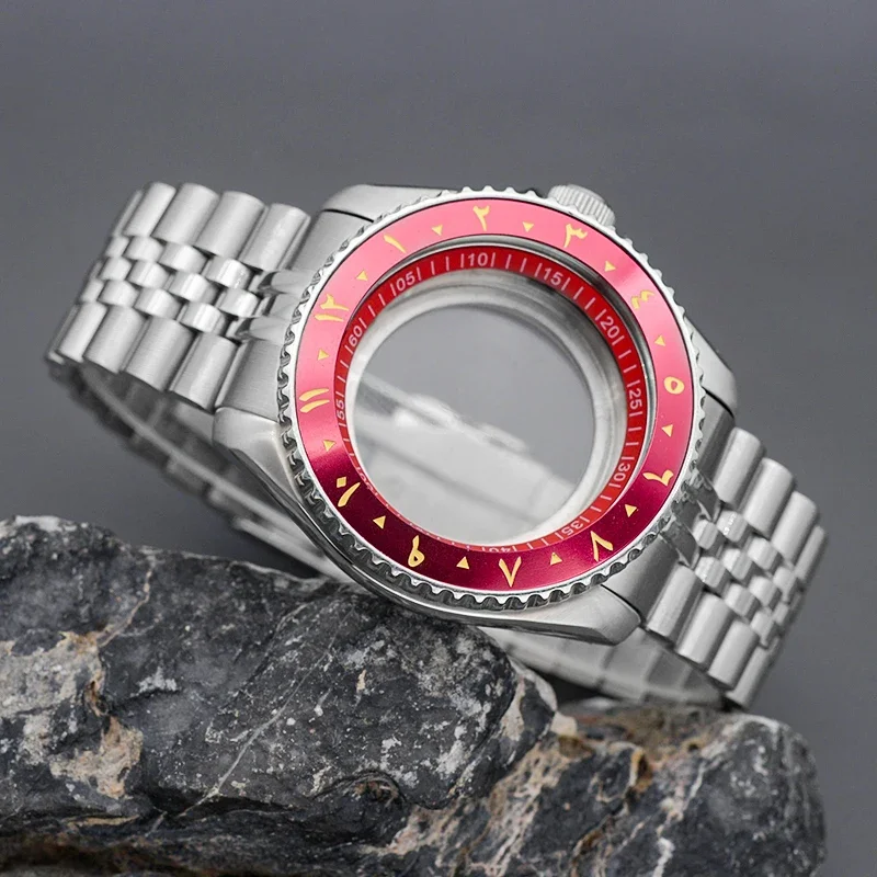 Мод SKX007 SKX009 Корпус для часов и набор браслетов Подходит для часов NH34 NH35 NH36 7S 4R Механизм Сапфировое стекло SKX007 SKX009 SRPD