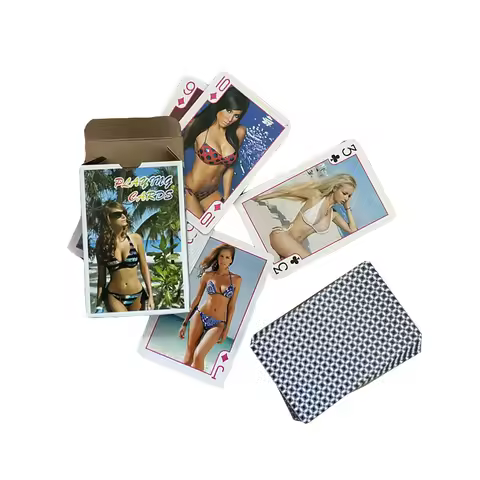 1Deck Bikini Swimsuit Beauties Playing Cards, Poker - for Adult Entertainment Gifts