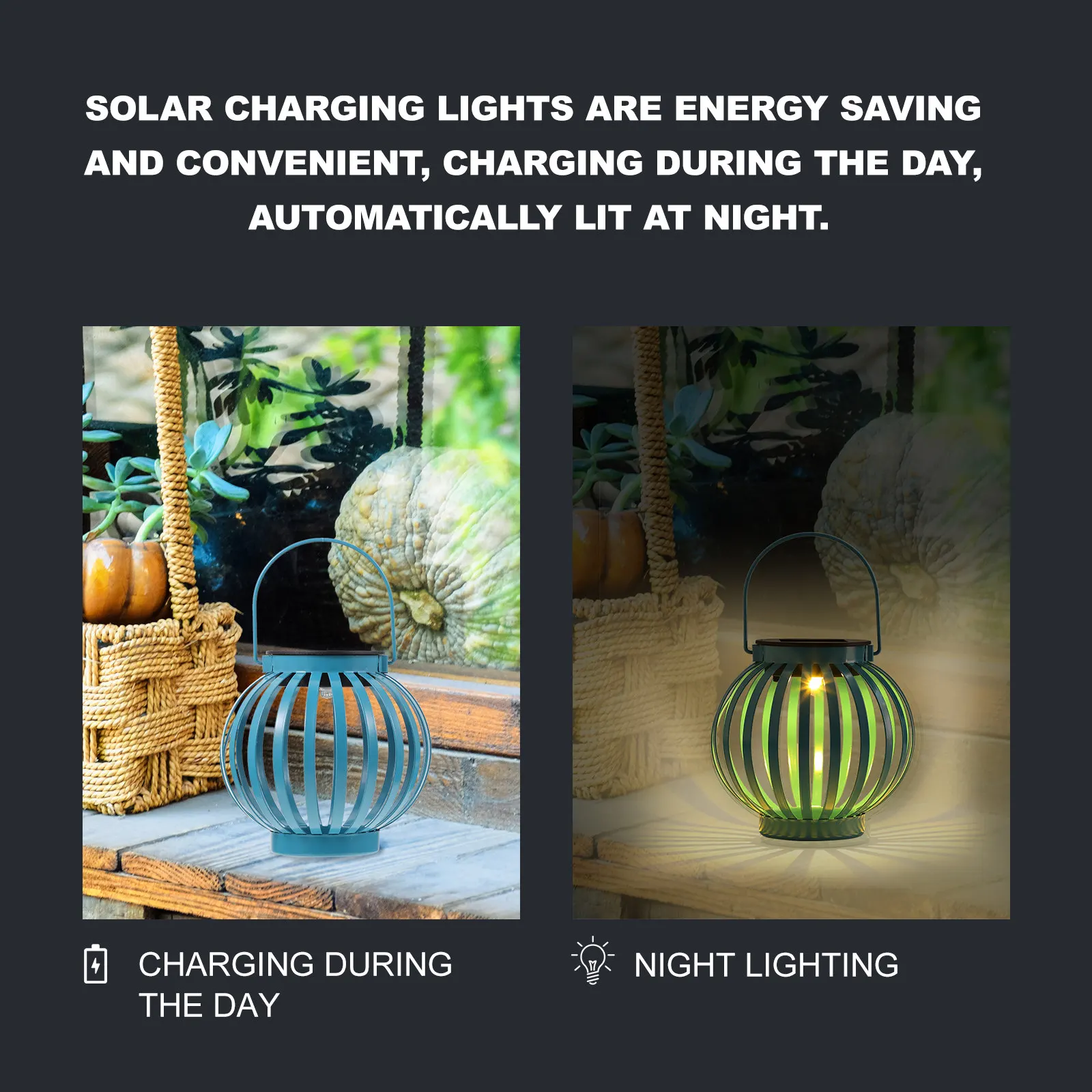 

1 шт. Солнечный садовый светильник, водонепроницаемый, железный, уличный, подвесной, ландшафтный фонарь, маленький декоративный светильник для двора