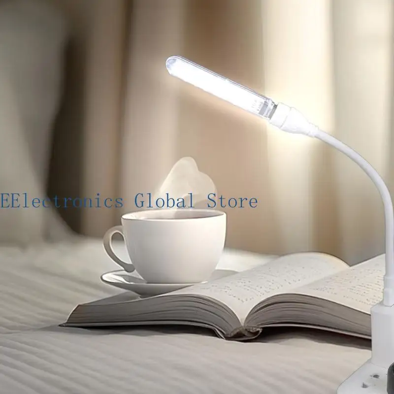 462B USB LED Lamp with 8 Bright Lights and Adjustable Tube for Efficient Lighting