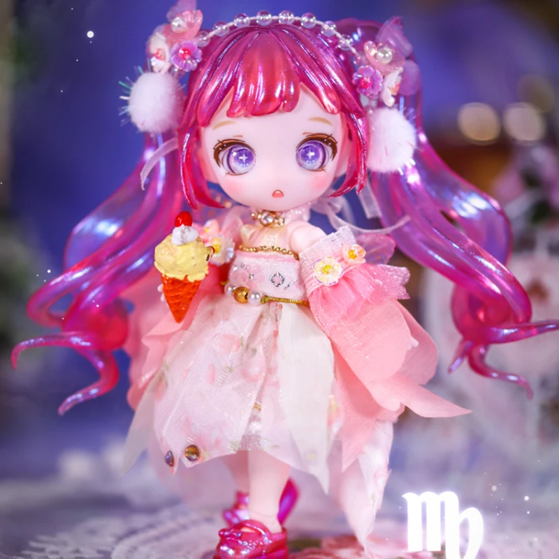 

Maytree Twelve Astrological Signs Series Bjd Blind Box Toys Cute Ob11 Dolls Anime Figure Mystery Box Girls Surprise Gift