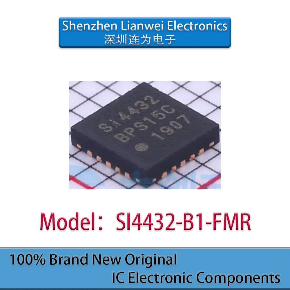 

100% New Original SI4432 SI4432-B1-FMR IC Chipset QFN-20