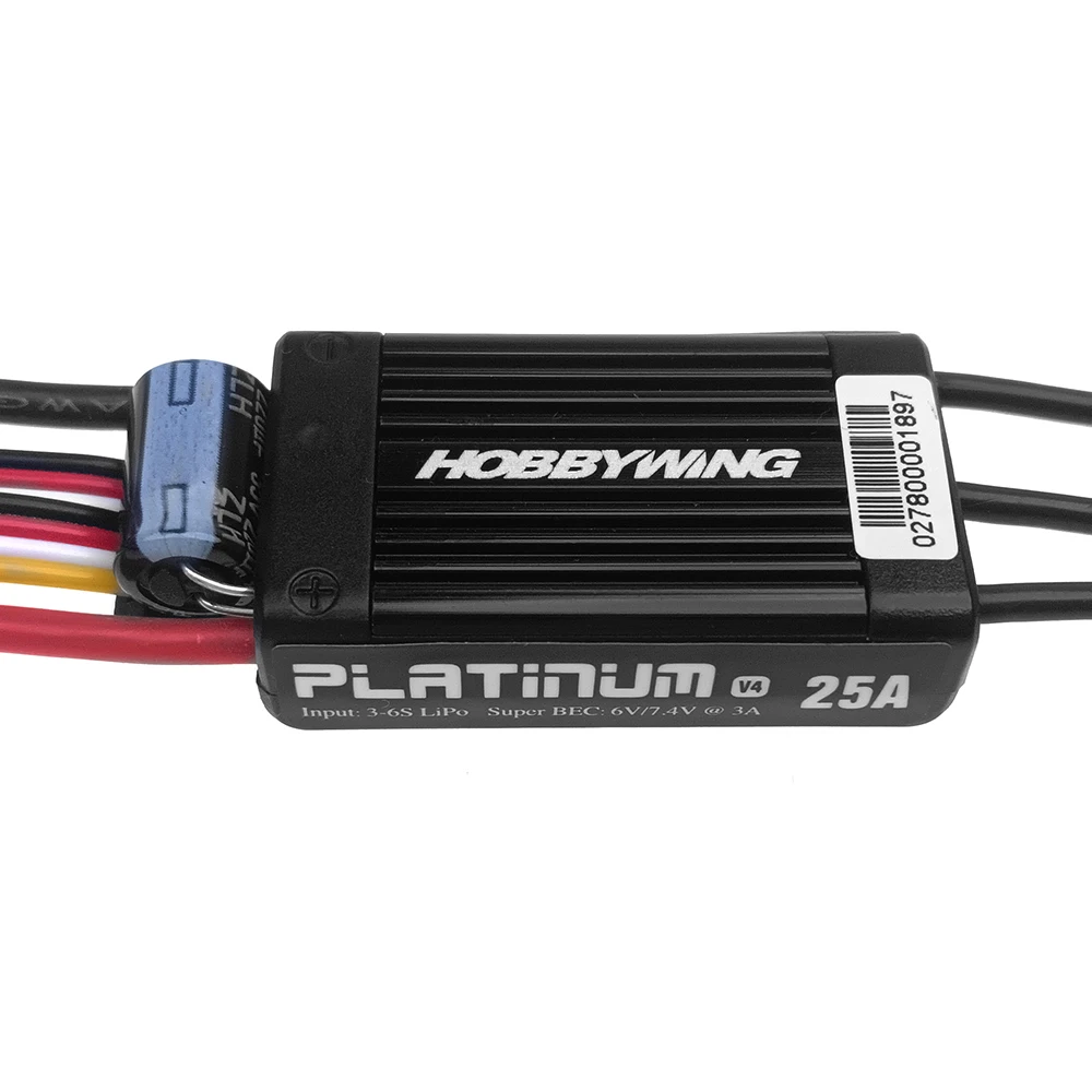 Hobbywing Platinum 25A 40A V4 Brushless Electronic Speed controller ESC for RC Drone Heli FPV Multi-Rotor