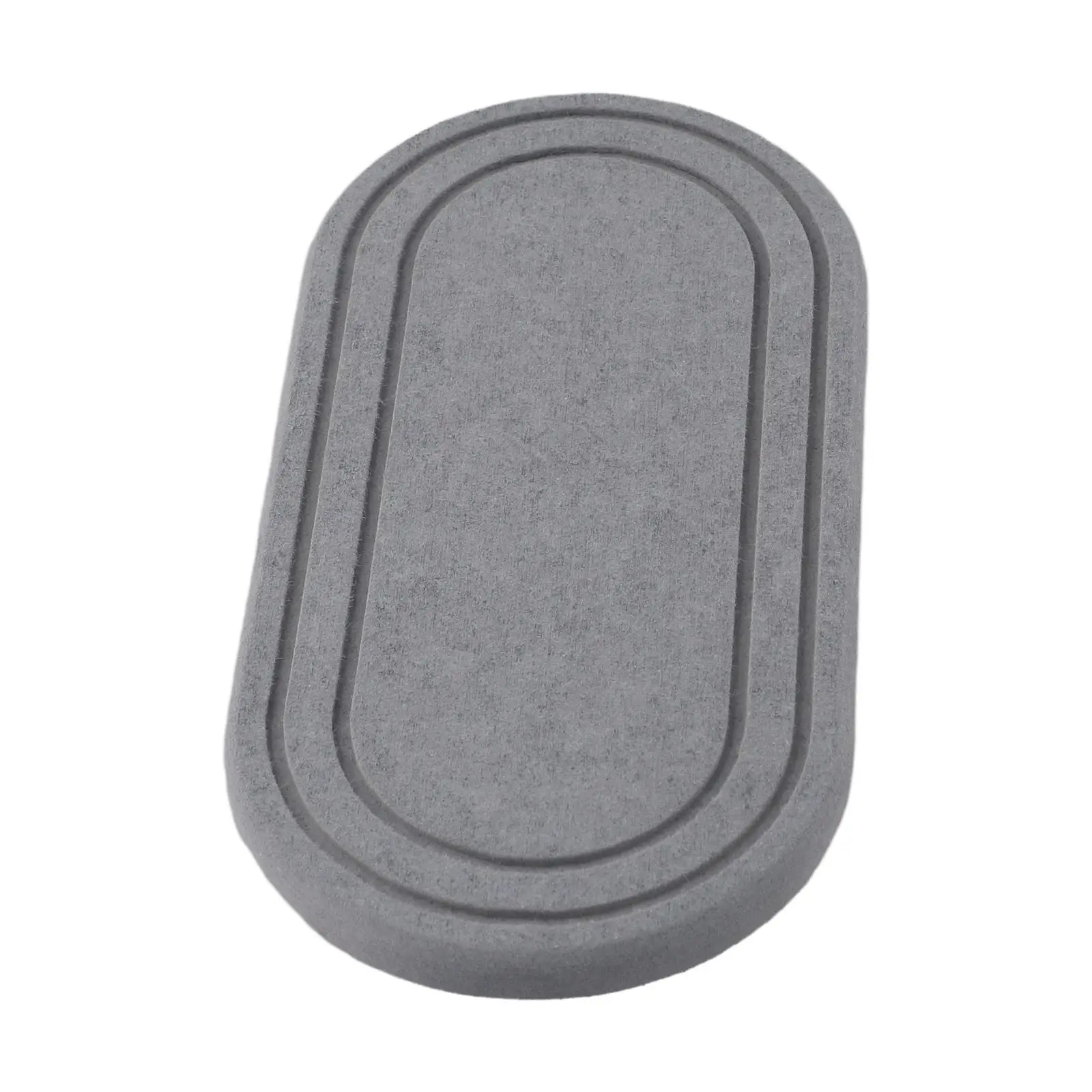 2PCS Natural Diatom Mud Sink Tray Quick Dry Stripe Design Non Slip Footpads For Faucet Mat Bathroom Kitchen Drain Drying Tool