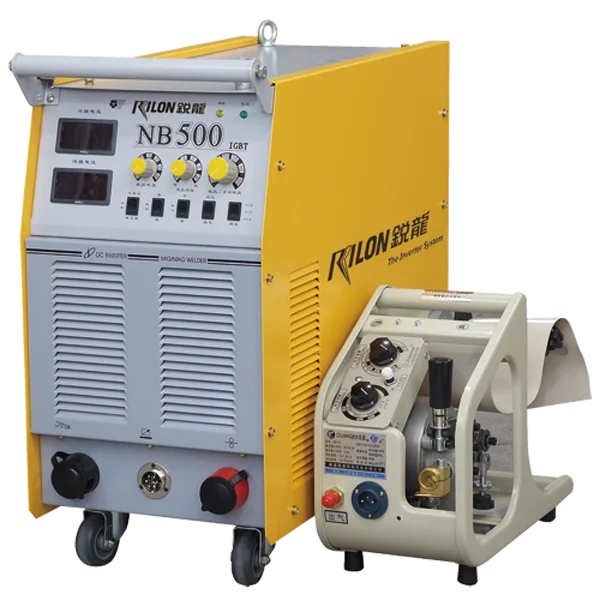 Hot sale high quality 500A gas shield welder IGBT mig welding machine with wire feeder