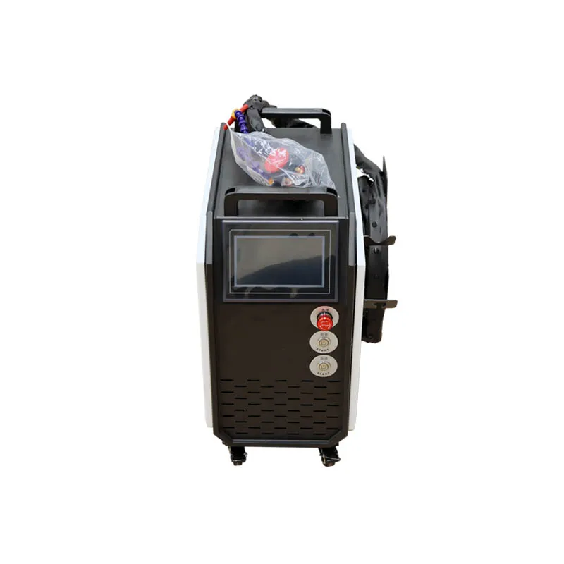 JPT Handheld Pulse Fiber Laser Cleaning Machine 100w 200w 300w for Wood Stone Stainless Steel Metal Fast Deliver Easy to Use