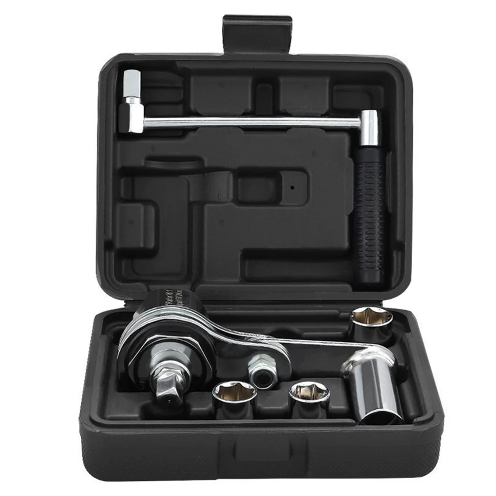 

Torque Multiplier Wrench Set Lug Nut Remover Heavy Duty Labor-Saving Nut Disassembly Tool with 17mm/19mm/21mm Sockets