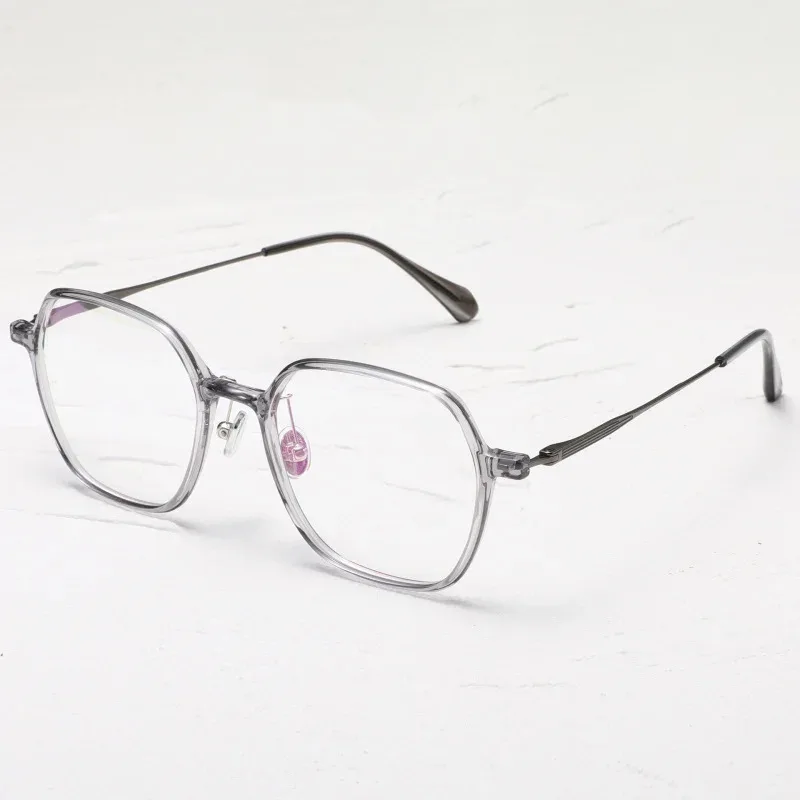 5009 Fashion Hot Luxury Big Brand Glasses Frame Minimalist Slim Eyeglass Frames Hypoallergenic for Single Vision Blue Cut Lenses