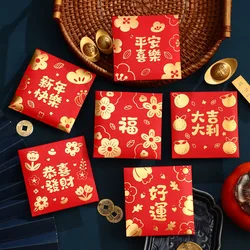 36pcs Chinese Horse Year Red Envelopes Classic Red Envelopes Cute Lucky Gifts Lunar Year HongBao for Wedding Birthday