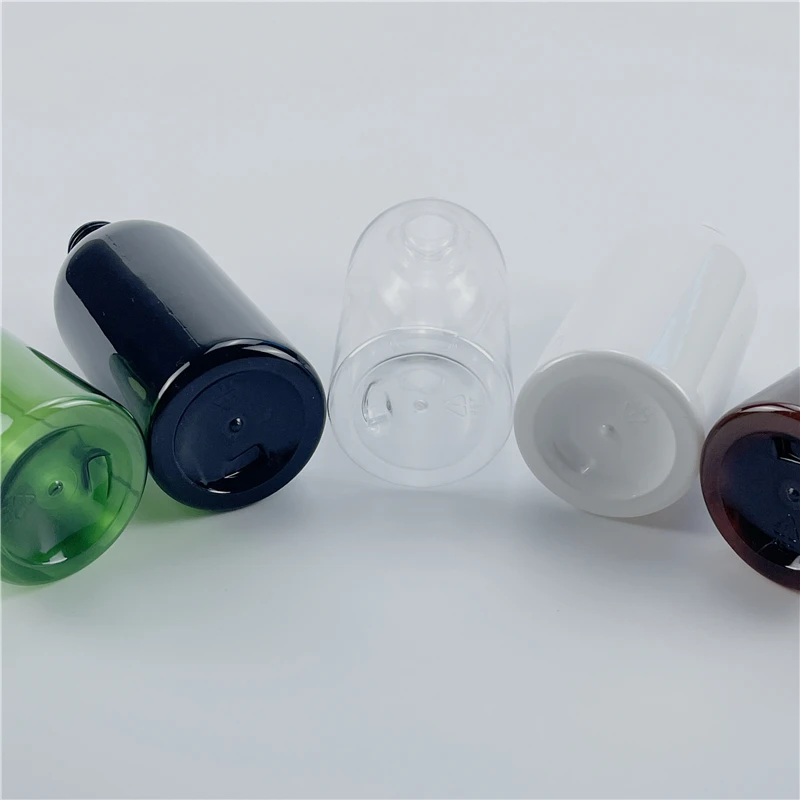 Helder Wit 300 ml x 20 Lege Hervulbare Plastic Flessen Met Aluminium Schroefdop Plug Cosmetica Reizen Kleine Toner Olie Containers