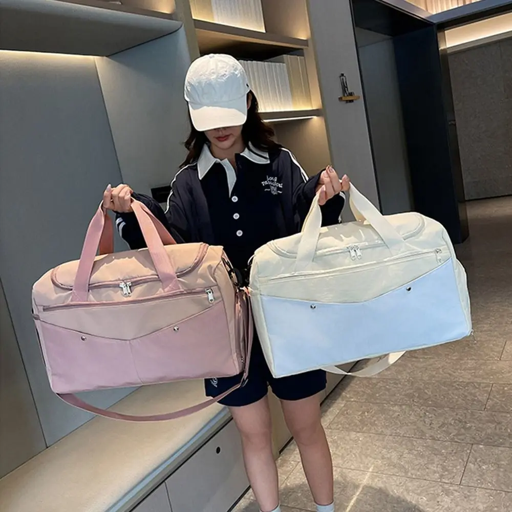 

Портативная спортивная сумка из ткани Оксфорд, легкий плечевой ремень, дорожная спортивная сумка, водонепроницаемая спортивная сумка для нижнего белья