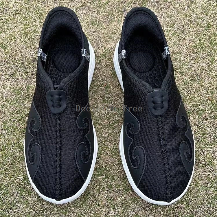 

2025 chinese traditional tai chi thick-soled anti-slip and breathable practice shoes martial arts performance competition shoes