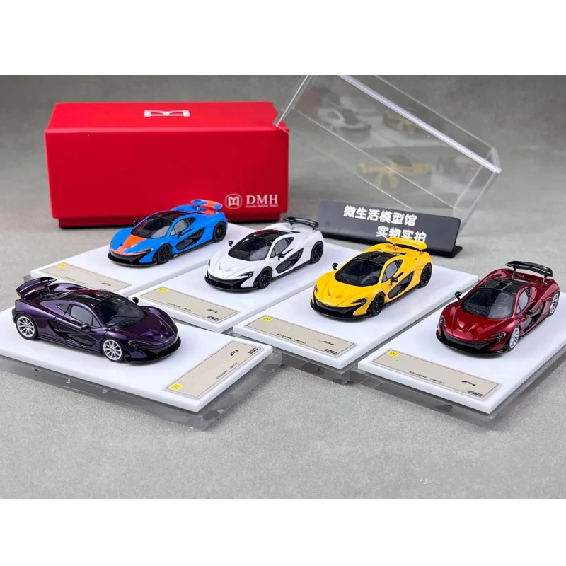 Newly Stocks DMH 1:64 Mc la ren P1 White Color resin model car in 2024