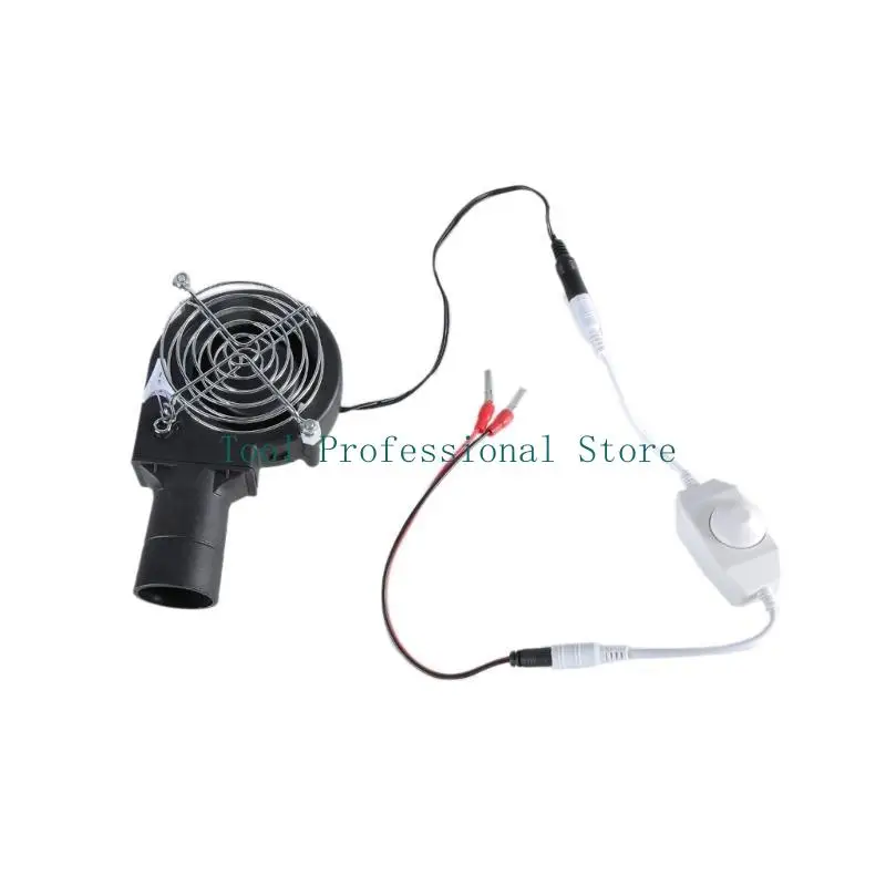 57QF AIR Blower Electric 5000 دورة في الدقيقة شواية شواية شواء Starter Flame Exciter Campfir