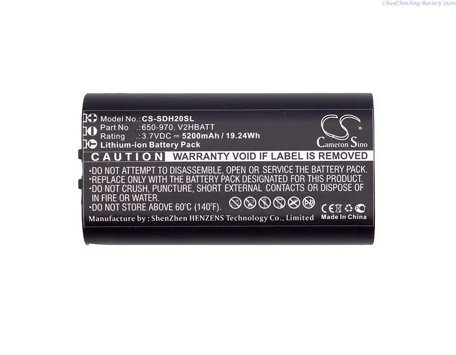 Cameron Sino 5200mAh/6400mAh Dog Collar Battery 650-970