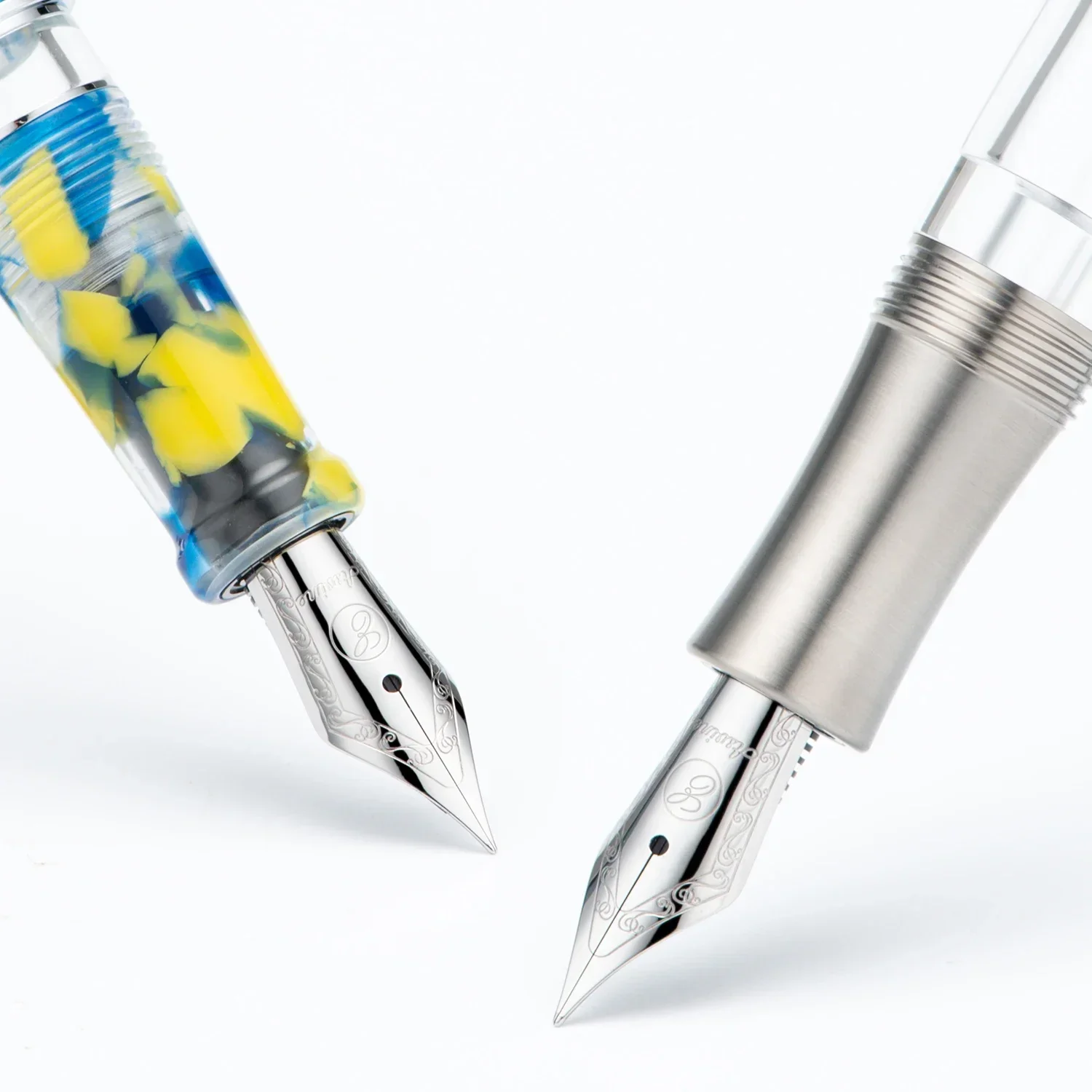 3 PCS Asvine Fountain Pen Nib Replaced Nib for Asvine P36 P50 P80 V200, EF/F/Medium Size