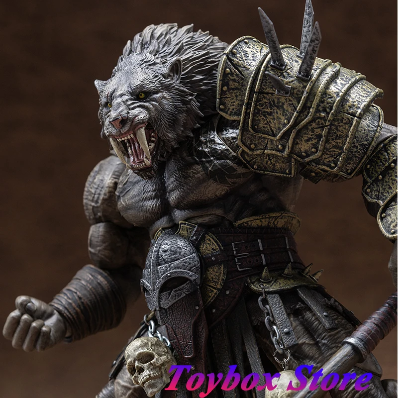 

XesRay New 1/12 Gladiator Glory Battle Big Teeth Balasu Monster Movable Figurine Fans Collection 6" Full Set Soldier Model Gift