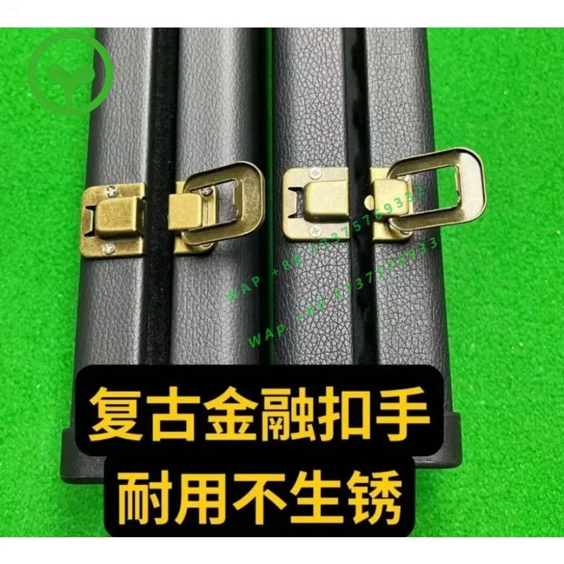 【Popular】Aluminum Alloy Billiard Cue Box High-end Portable Split Billiard Cue Bag Billiard Integrated Rod Box Small Head Big Hea