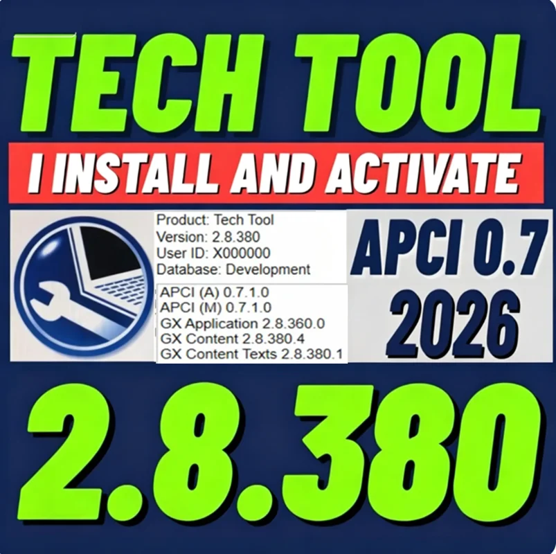 PTT Premium TechTool 2.8.380 + APCI 0.7[2026.07] Vocom Advanced REAL Development Product History with Developer Tool