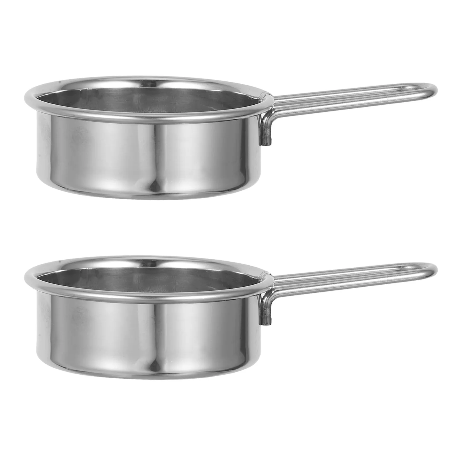 2Pcs Fine Mesh Flour Sieve Stainless Steel Handheld Baking Sifter Sugar Cocoa Matcha Powder Cake Flour Mini Sifter for Baking