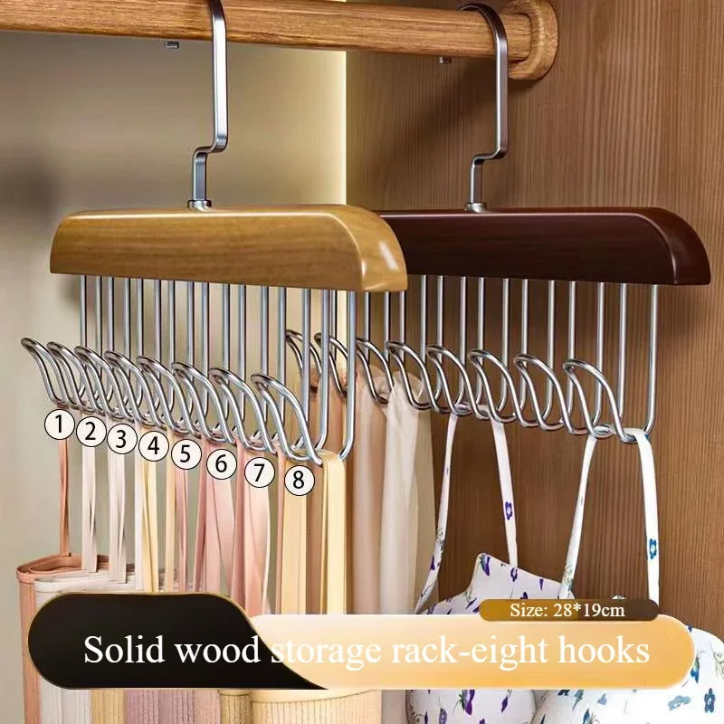 Wooden Belt Rack Women Storage Hangers for Clothes Case Home Wardrobe Accessories Supplly Scarf Organizer Men Tie Belt Hangers