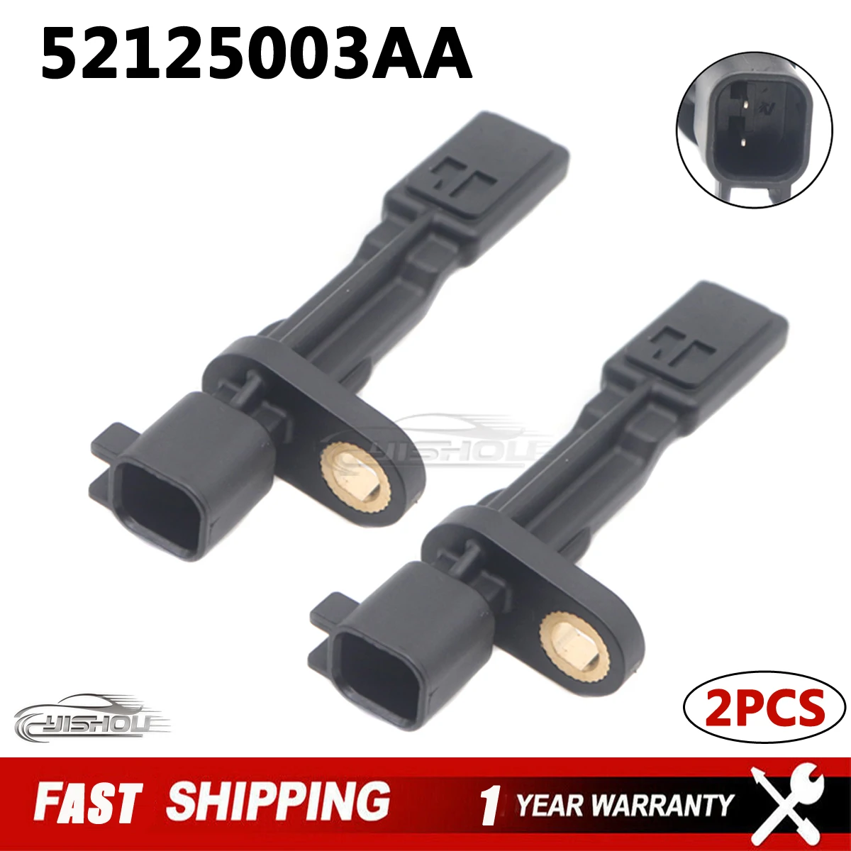 

Front/Rear Car ABS Wheel Speed Sensor 52125003AA 68003281AA For Jeep Wrangler 2007-2017