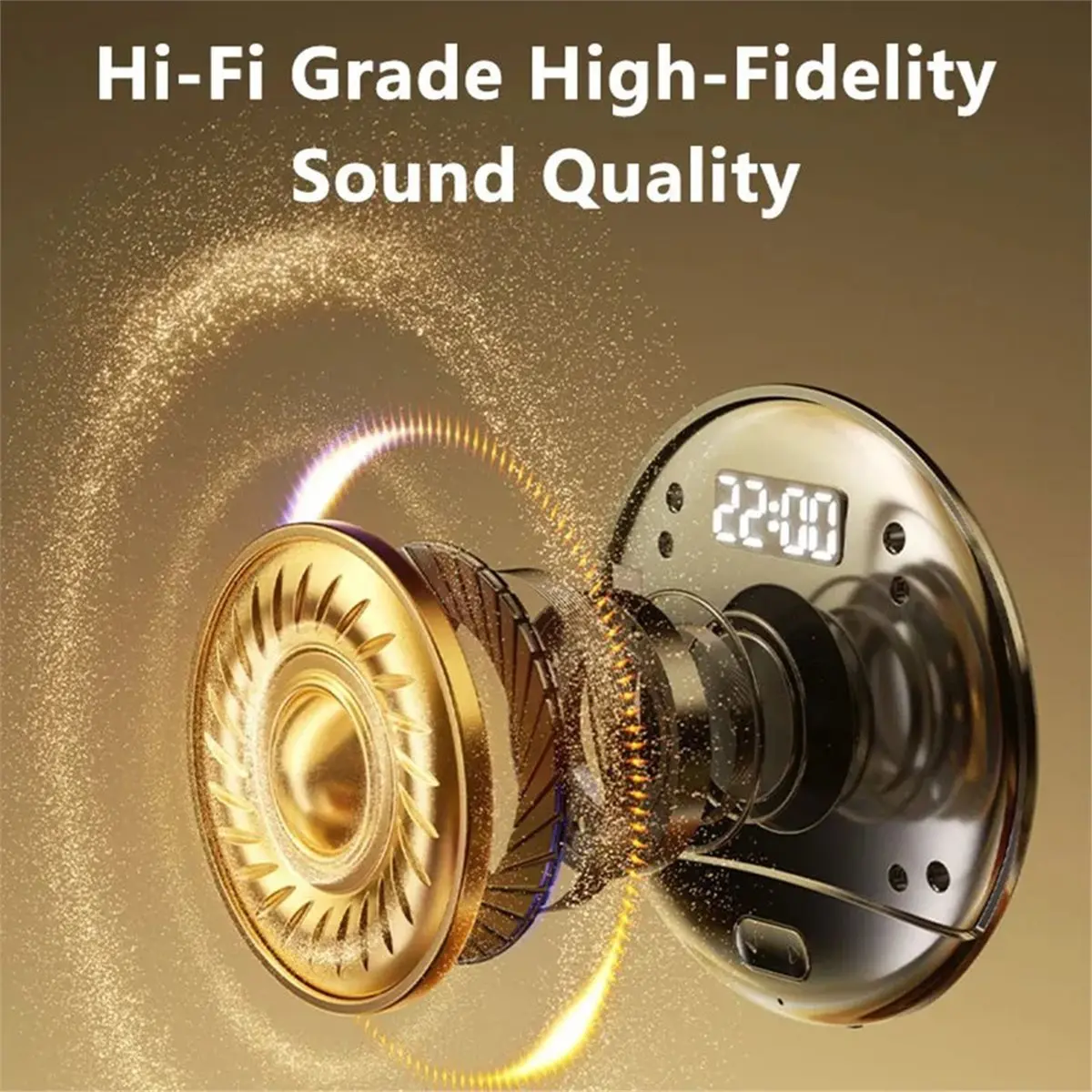 White Noise Bedside Speaker Display Screen Under Pillow Audio Sleep Speaker Ultra-Thin Sleep Bluetooth Speaker