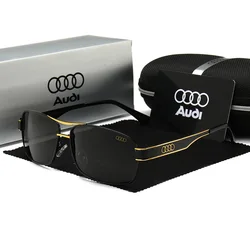 Audi A3 için A4 A5 A6 A7 A8 Q3 Q5 Q7 Q8 RS3 RS4 RS5 S3 S4 S5 TT araba High End lüks sürücü Anti parlama gözlük polarize Sunglass