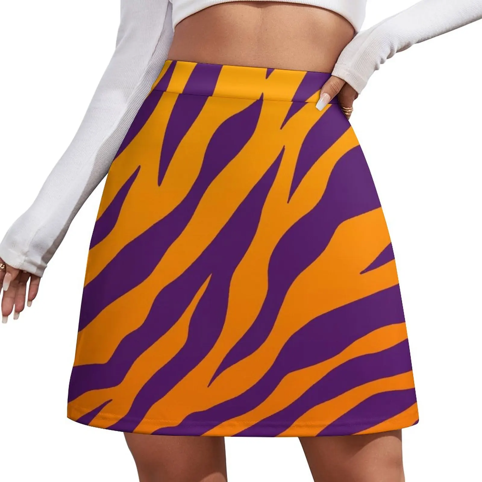 

Tiger Town Mini Skirt dresses for prom clothes for woman Skirt satin