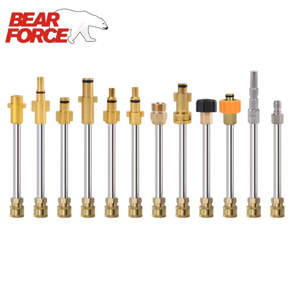 

Распылительная насадка для мойки высокого давления, удлинительная насадка для мойки высокого давления с быстроразъемным разъемом 1/4 дюйма для насадки-пистолета для мойки высокого давления