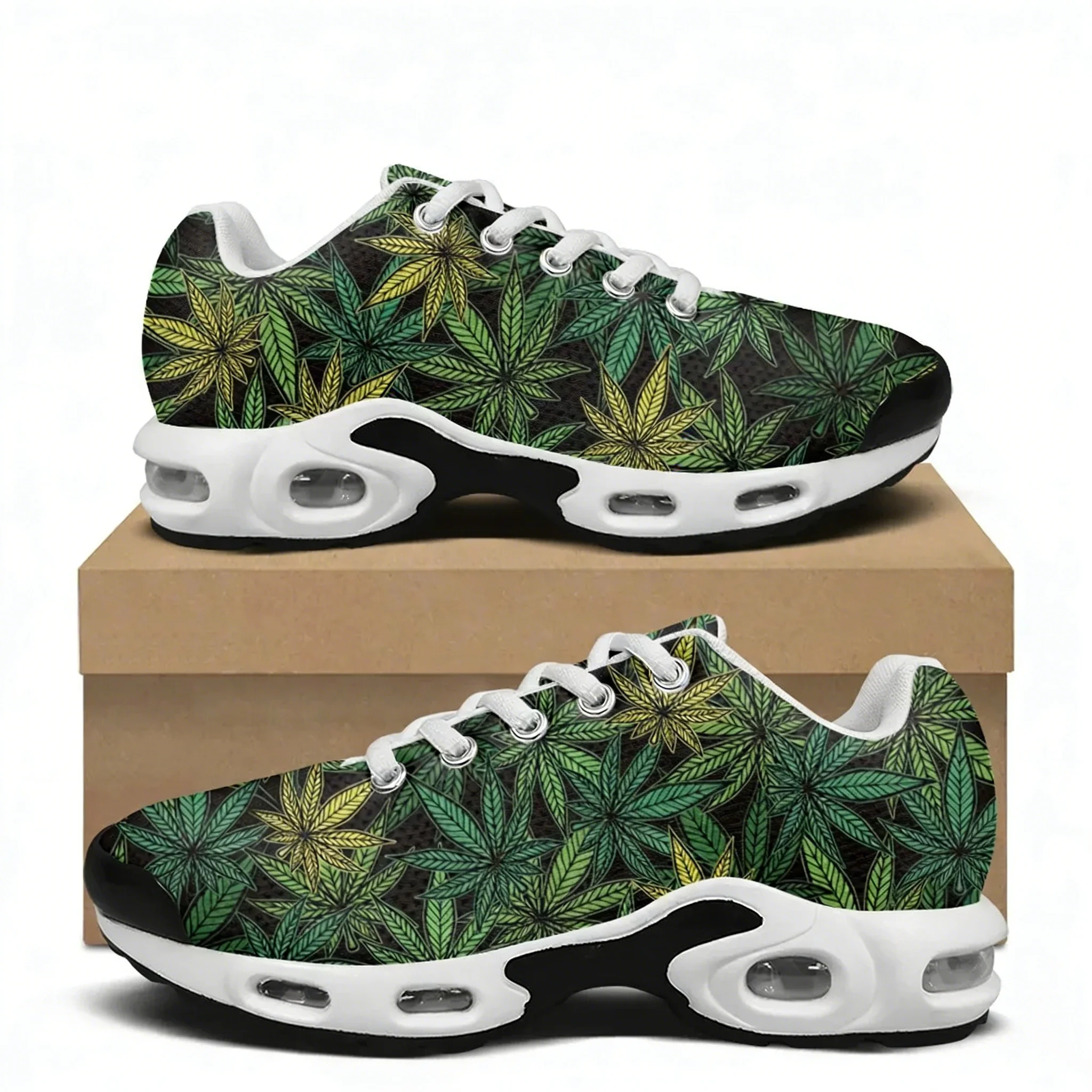 

Кроссовки с амортизацией Leaf Weed Rasta Marijuana Red Yellow Green Art, мужские и женские, легкие спортивные кроссовки, индивидуальный дизайн, повседневная обувь.