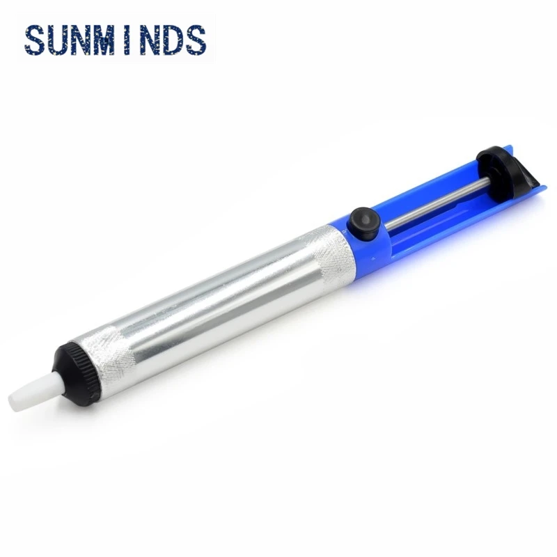 Aluminum Metal Desoldering Pump Suction Tin Gun Soldering Sucker Pen Removal Vacuum Soldering Iron Desolder Hand Welding Tools