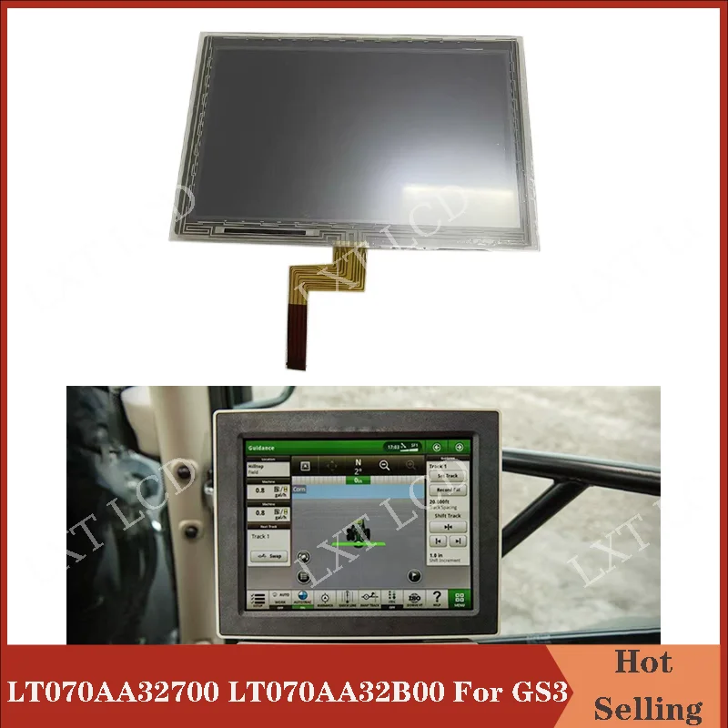 

Original 7 inch LT070AA32700 LT070AA32B00 LCD With Touch Screen For John Deere GreenStar 3 GS3 CommandCenter LCD
