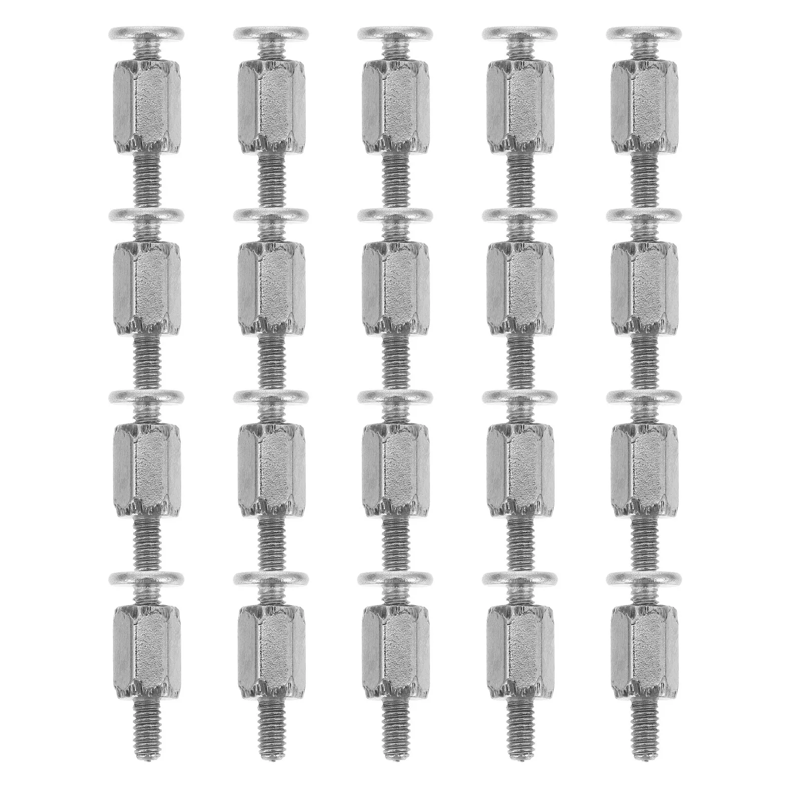 20Pcs Hex Head SSD M.2 Mounting Screw Replacement Nut Kit Pc Laptop Motherboard SSD Screw Standoff Mounting Computer Accessory