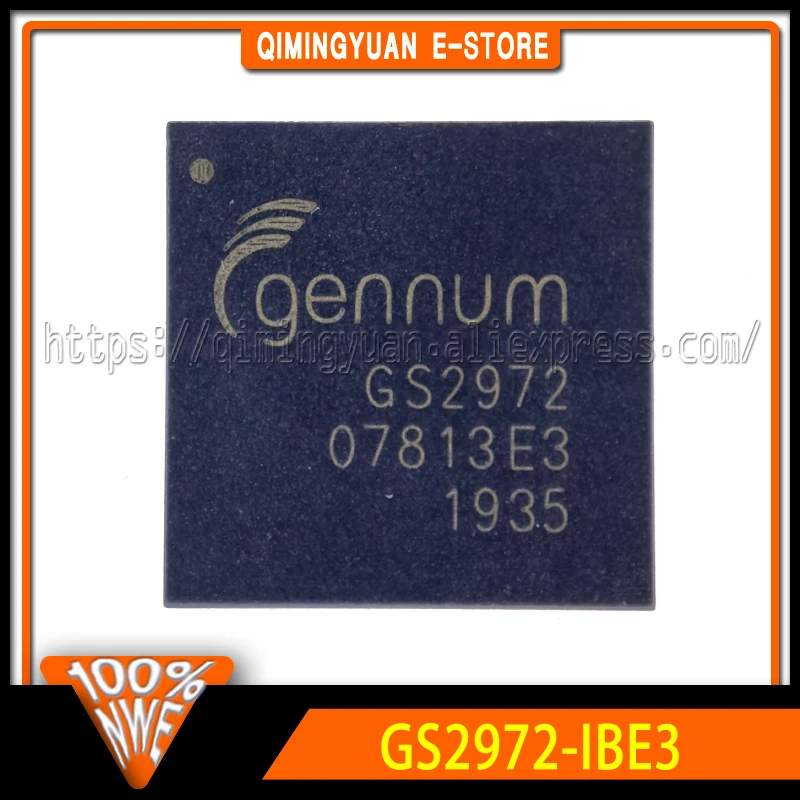 2PCS~10PCS/LOT GS2972 GS2972-IBE3 BGA100 3G/HD/SD-SDI video serializer 100% New original stock