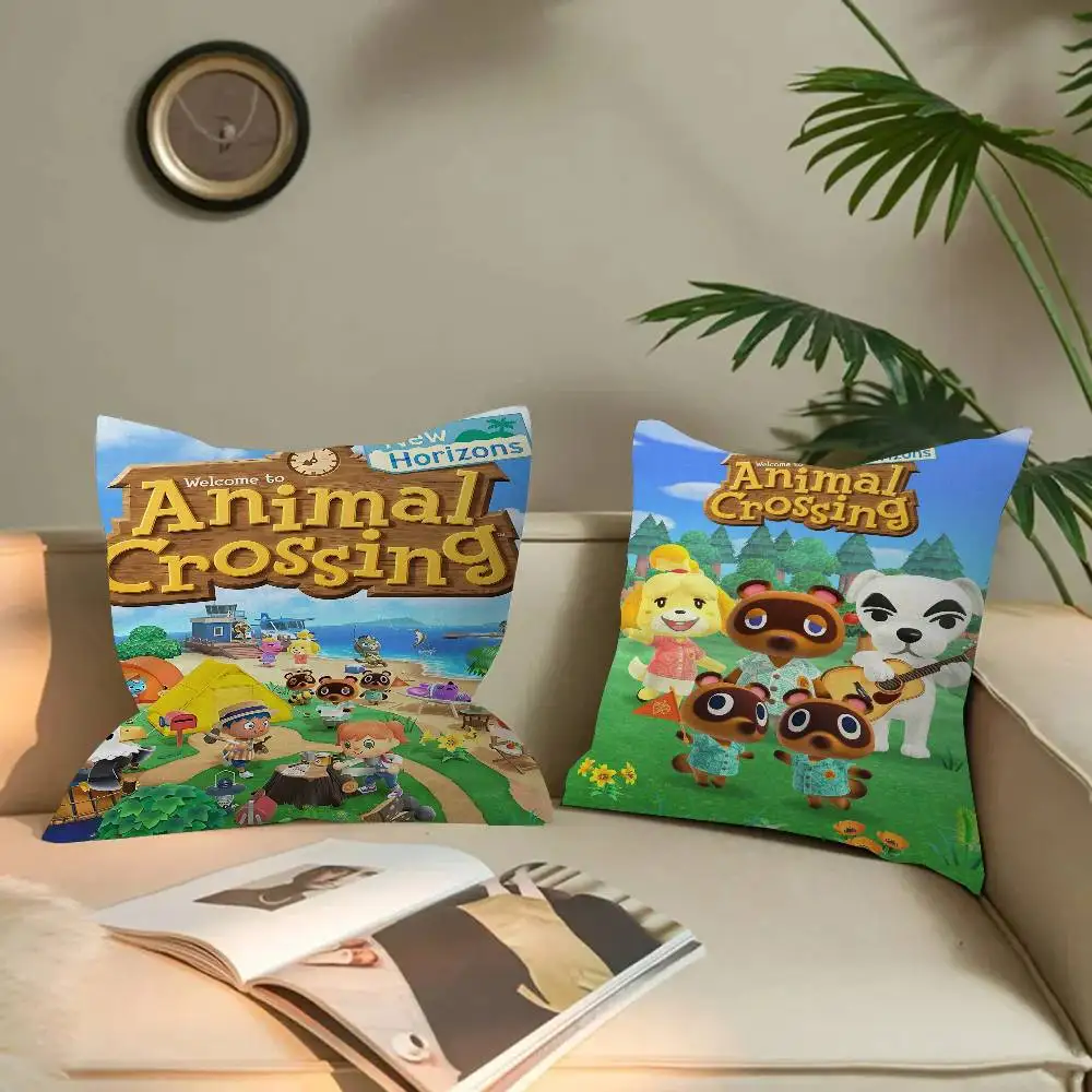 

Cartoon Animal Crossing Pillow Anime Pillow Sofa Bed Head Pillow Cover Cushion Cover 45x45 cm Fashion