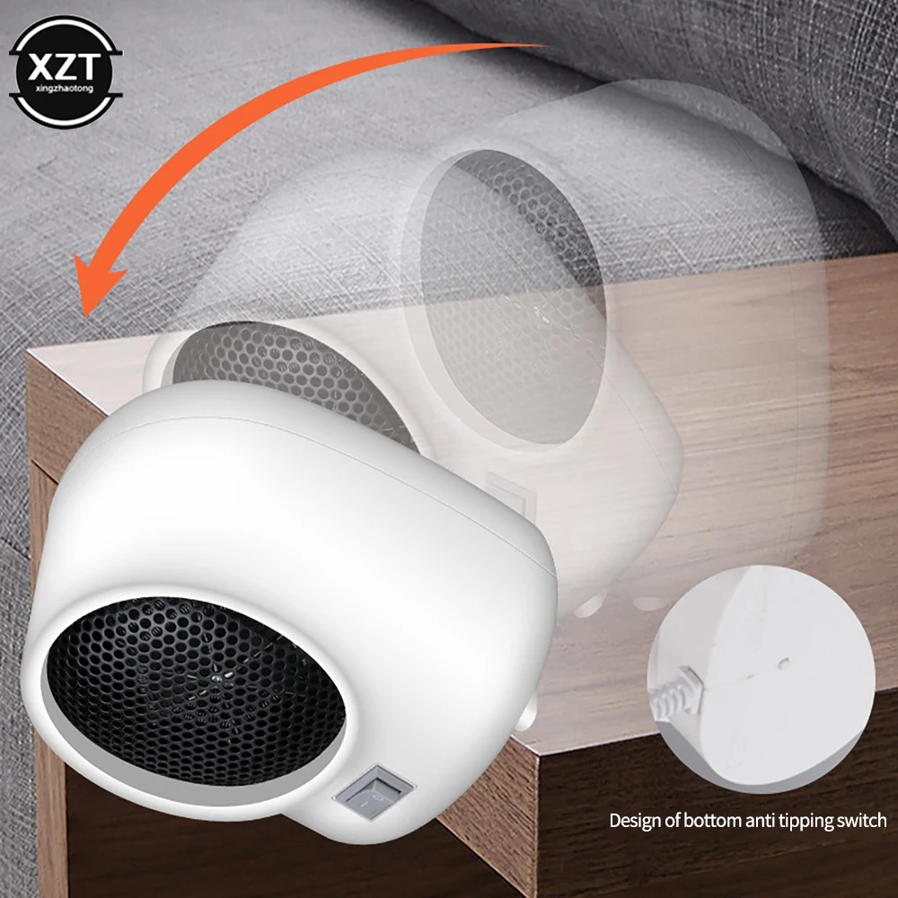 Mini Electric Heater Powerful Warm Blower Fast Heater Fan Desktop Electric Heater for Home Dormitory Office